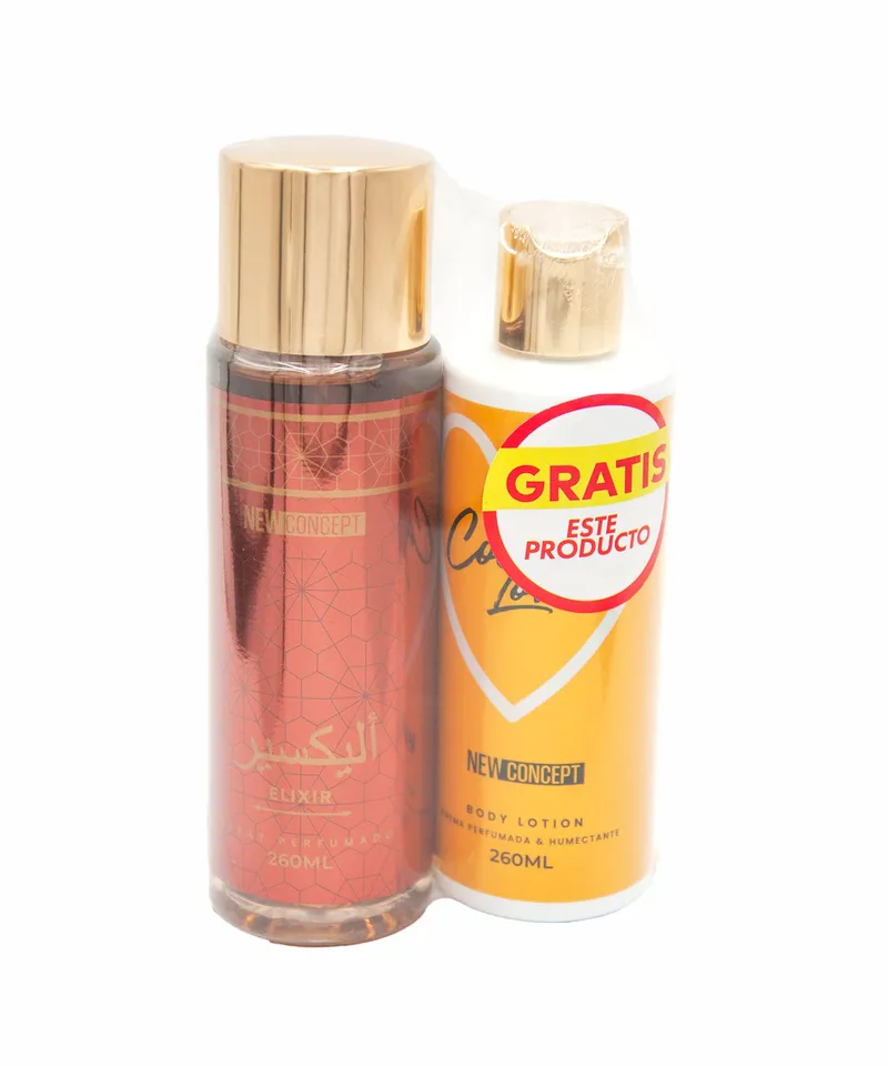NEW CONCEPT SPRAY PERFUMADO ELIXIR X 260ML + CREMA PERFUMADA X 260ML - Vista 2 del producto
