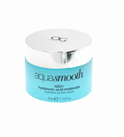 OG AQUA SMOOTH CREMA FACIAL HIDRATANTE ACIDO HIALURONICO X 90ML - Producto de belleza y estética en Almacén Sandra