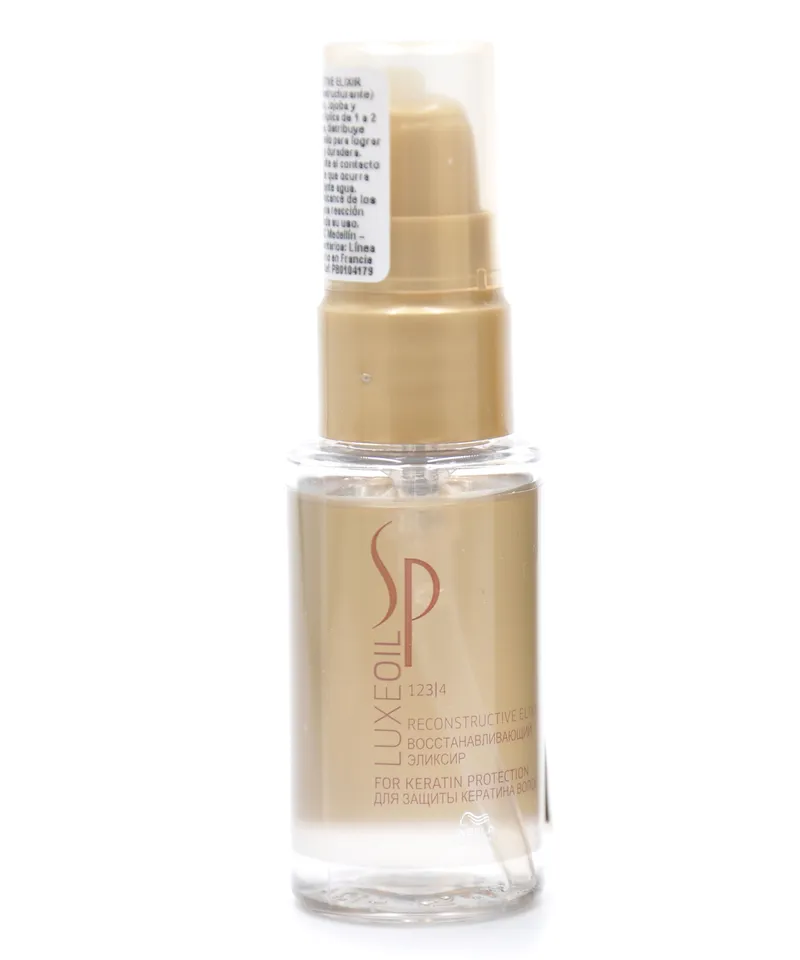 WELLA SP LUXE OIL RECONSTRUCTIVE ELIXIR X 30ML - Producto de belleza y estética en Almacén Sandra