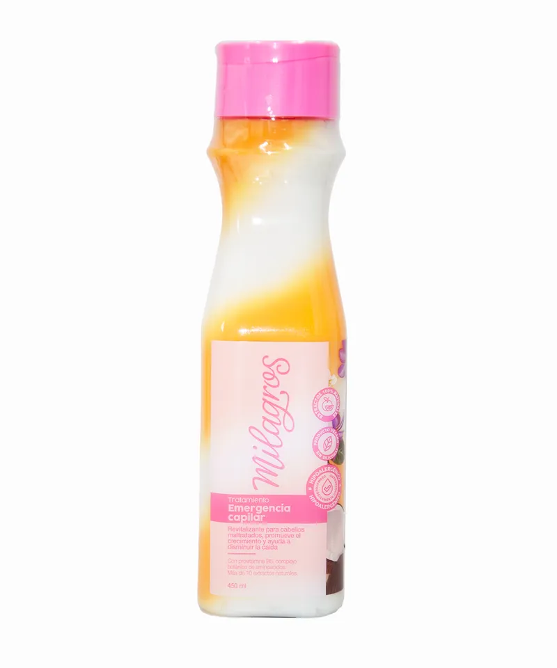 MILAGROS TRATAMIENTO EMERGENCIA CAPILAR X 450ML - Producto de belleza y estética en Almacén Sandra