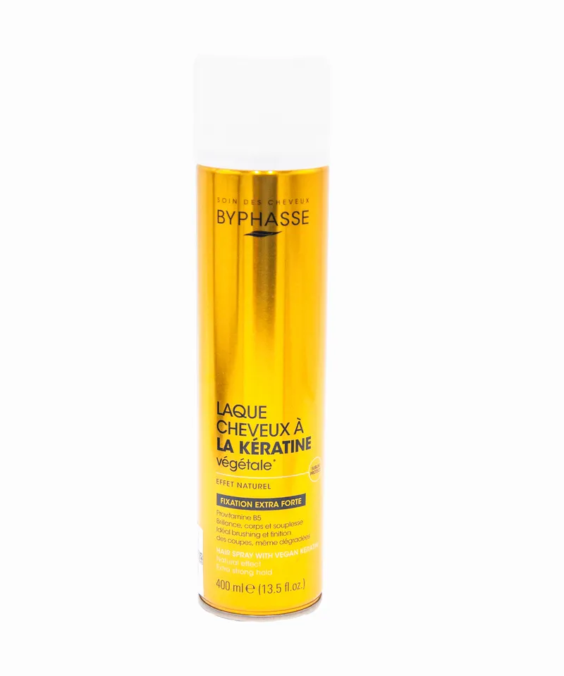 BYPHASSE LAQUE CHEVEUX LA KERATINE X 400 ML - Producto de belleza y estética en Almacén Sandra