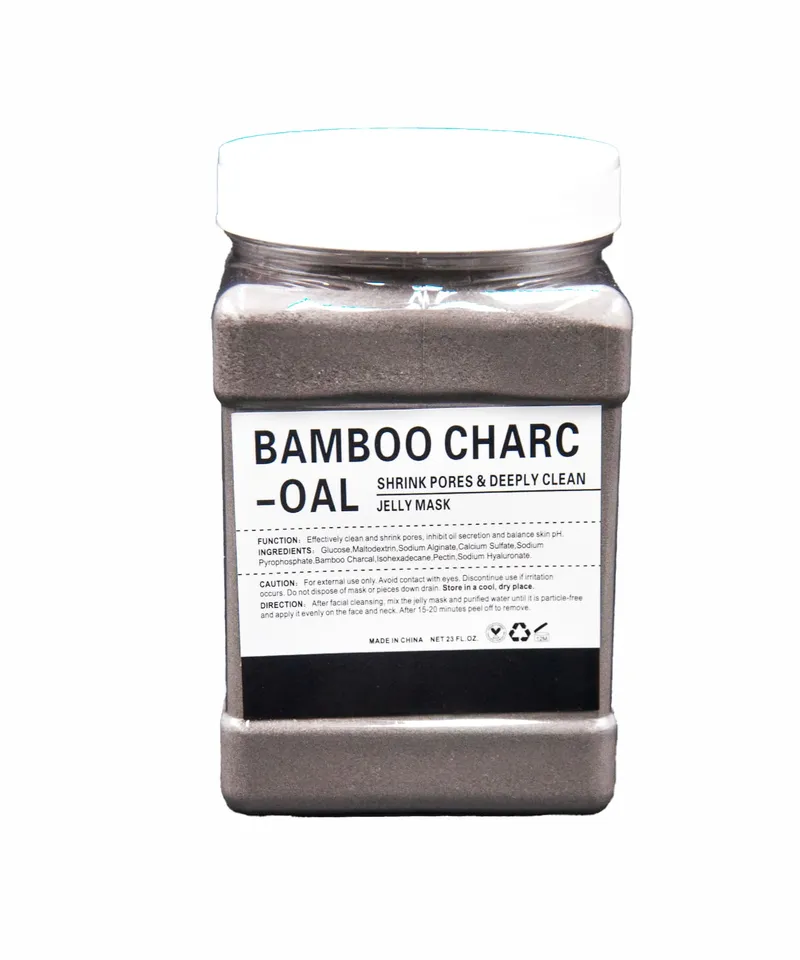 M.A MASCARILLA HIDROPLASTICA BAMBOO CHARC OAL X 650GR - Producto de belleza y estética en Almacén Sandra
