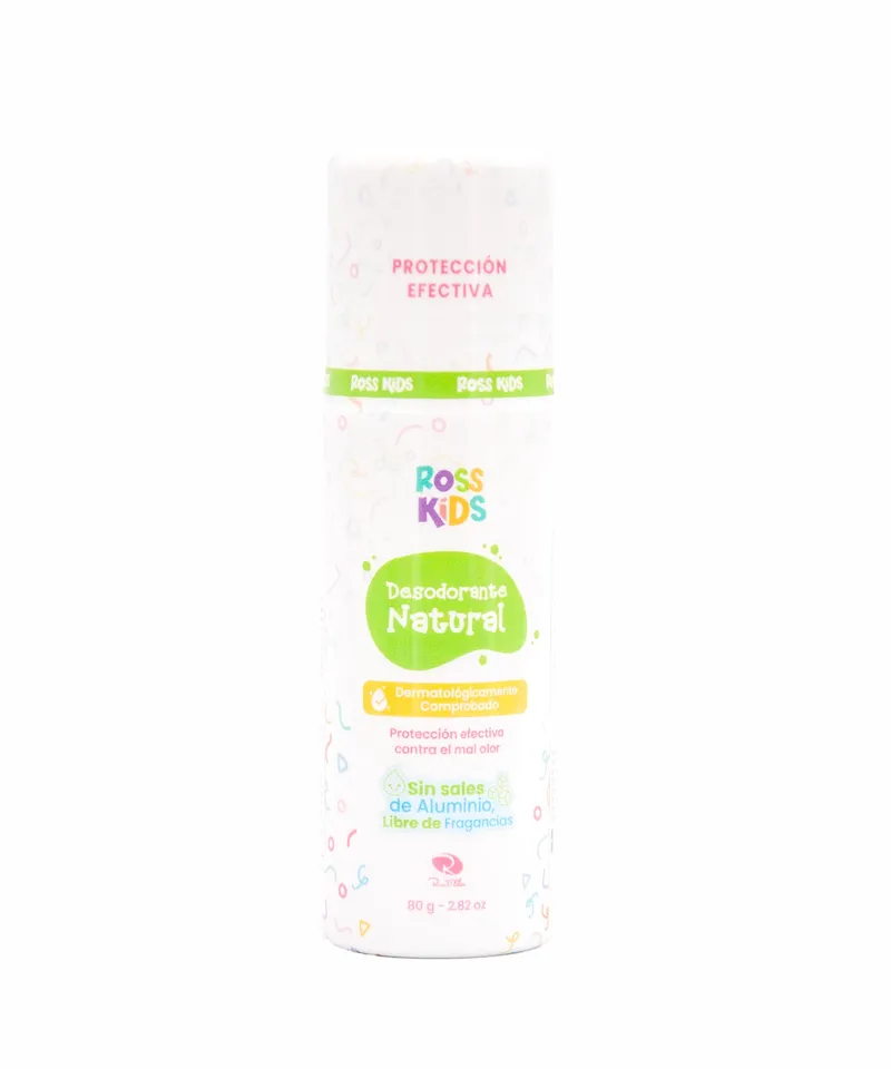 ROSS DLEN DESODORANTE NATURAL ROSS KIDS X 80G - Producto de belleza y estética en Almacén Sandra