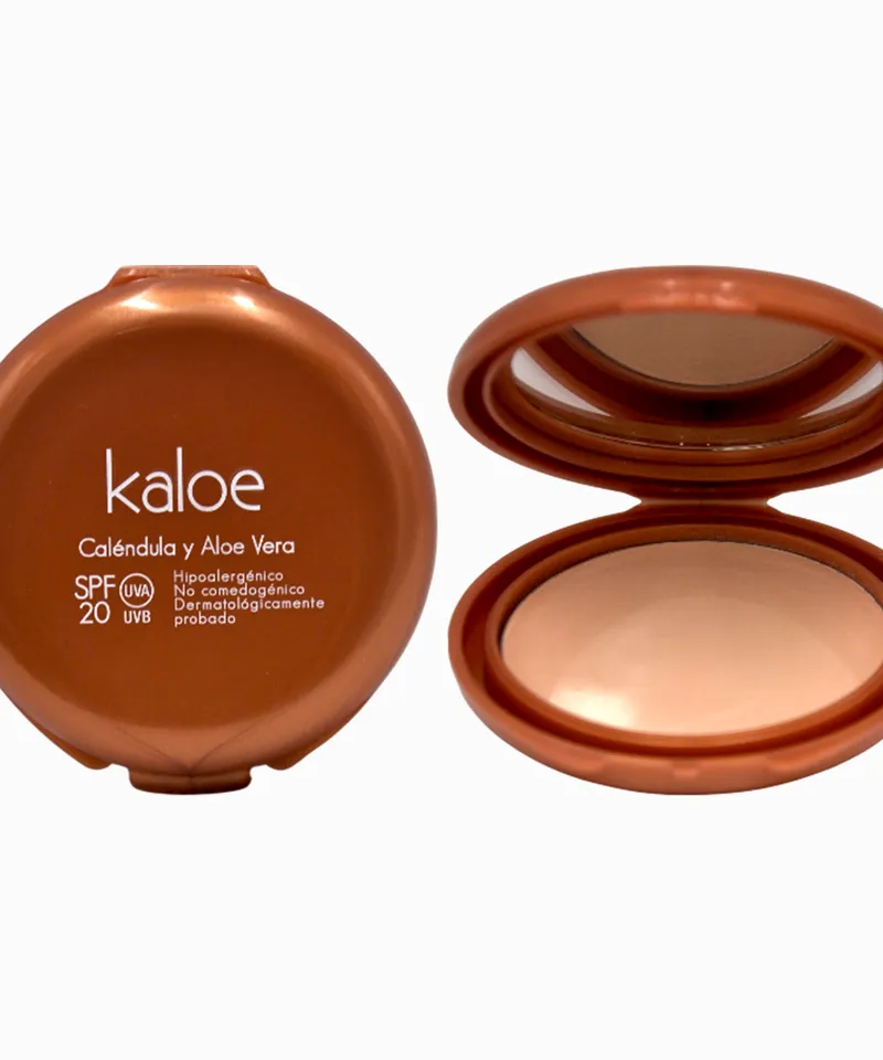 KALOE POLVO COMPACTO BEIGE N.2 X 15GR - Producto de belleza y estética en Almacén Sandra
