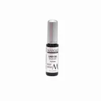 MASGLO LINER GEL PARA UÑAS PLATEADO X 7ML - Miniatura 1