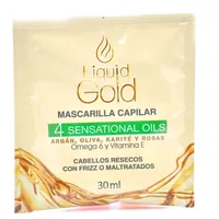 LIQUID GOLD MASCARILLA CAPILAR 4 SENSATIONAL OILS X 30ML - Miniatura 1