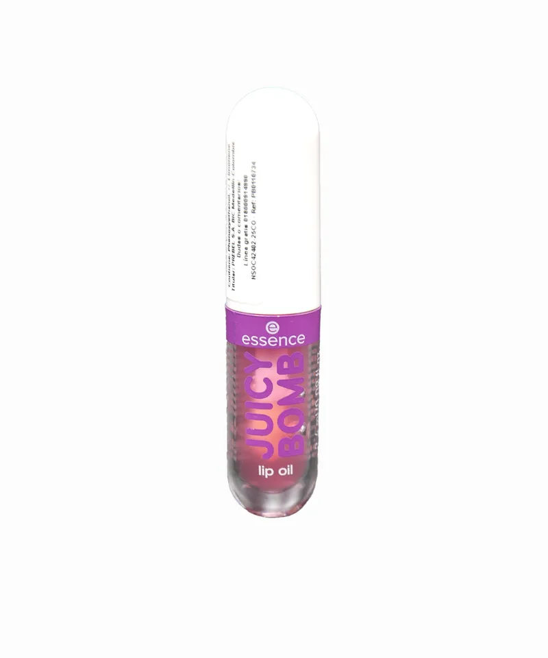 ESSENCE LIP OIL JUICY BOMB 01 PEACH PERFECT X 2.4ML - Producto de belleza y estética en Almacén Sandra
