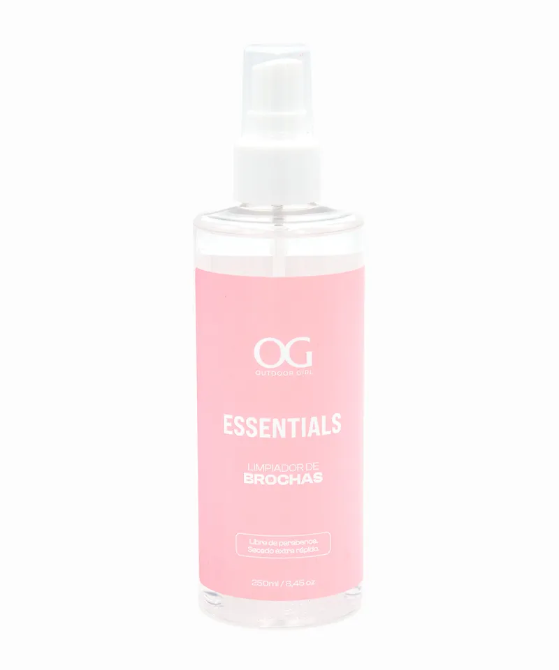 OG ESSENTIALS LIMPIADOR DE BROCHAS X 250ML - Producto de belleza y estética en Almacén Sandra