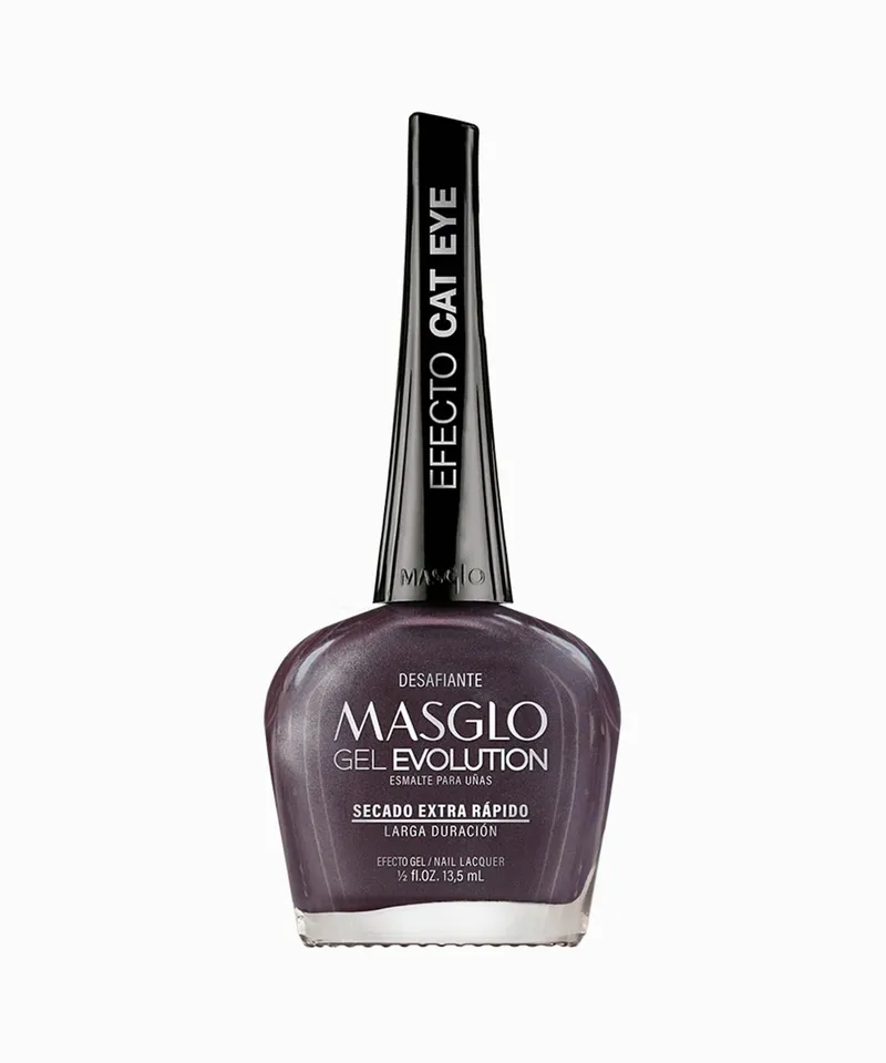 MASGLO ESMALTE GEL EVOLUTION EFECTO CAT EYE DESAFIANTE X13.5ML - Producto de belleza y estética en Almacén Sandra
