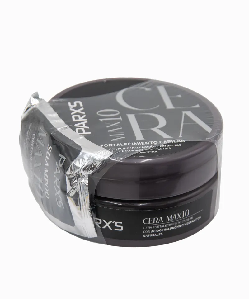 PARXS CERA MAX 10 CONTROL CAIDA X 167GR - Producto de belleza y estética en Almacén Sandra