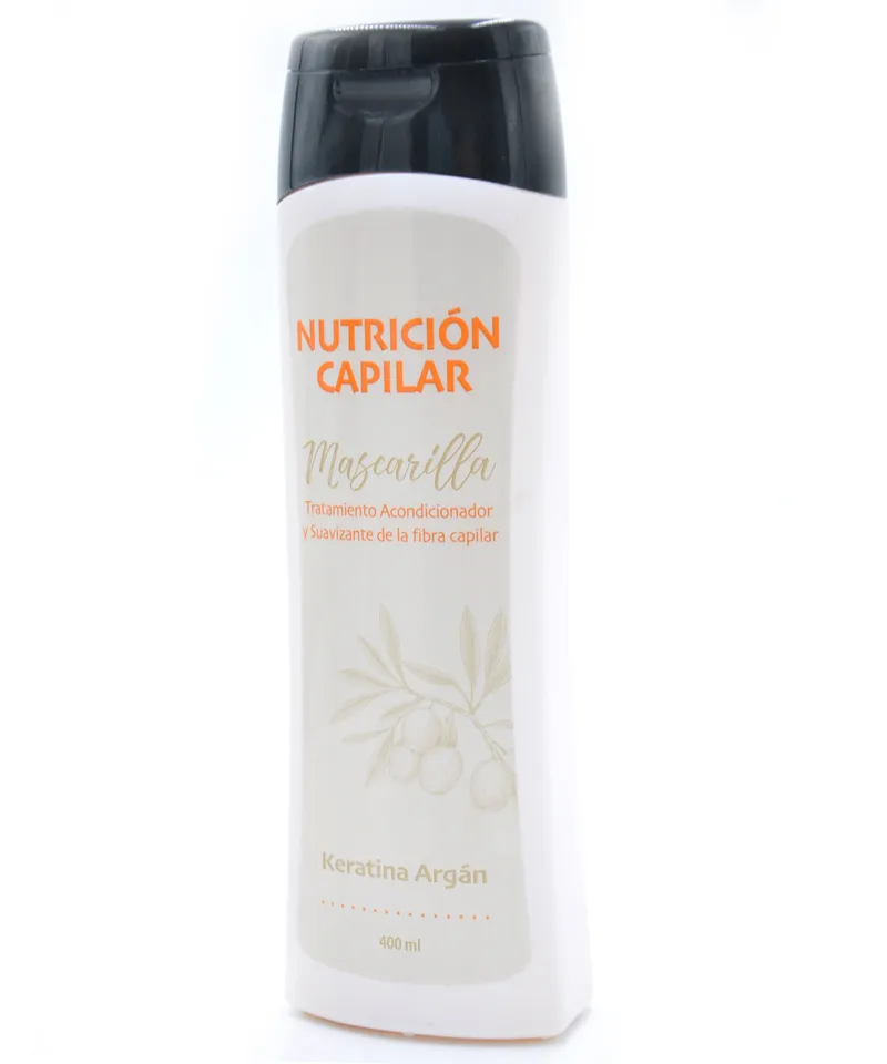 NUTRICION CAPILAR TRATAMIENTO ACONDICIONADOR KERATINA ARGAN X 400ML - Producto de belleza y estética en Almacén Sandra