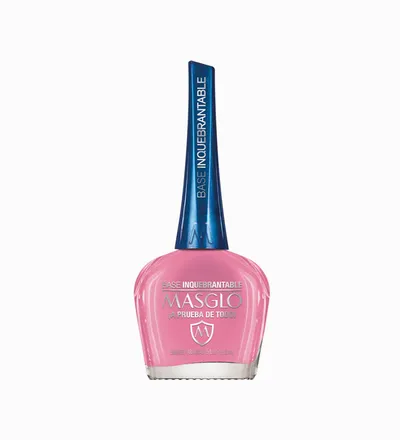 MASGLO ESMALTE BASE INQUEBRANTABLE  13.5ML - Producto de belleza y estética en Almacén Sandra