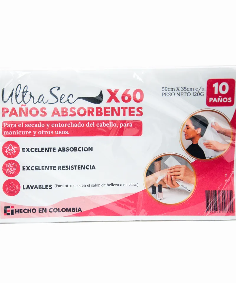 ULTRA SEC PAÑOS ABSORBENTES X 10UND - Producto de belleza y estética en Almacén Sandra