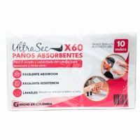 ULTRA SEC PAÑOS ABSORBENTES X 10UND - Miniatura 1