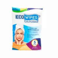 CALIFORNIA ECO WIPES TOALLAS SECADO CABELLO X 5UND - Miniatura 1