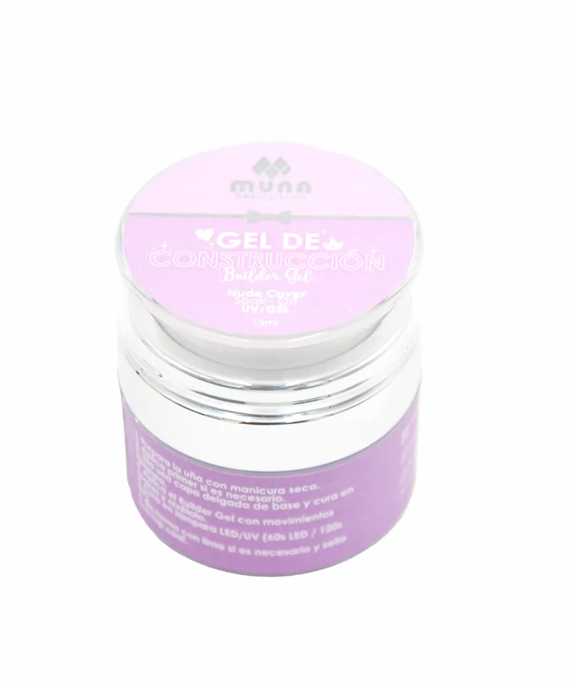 MUNA GEL DE CONSTRUCCION NUDE COVER - Producto de belleza y estética en Almacén Sandra