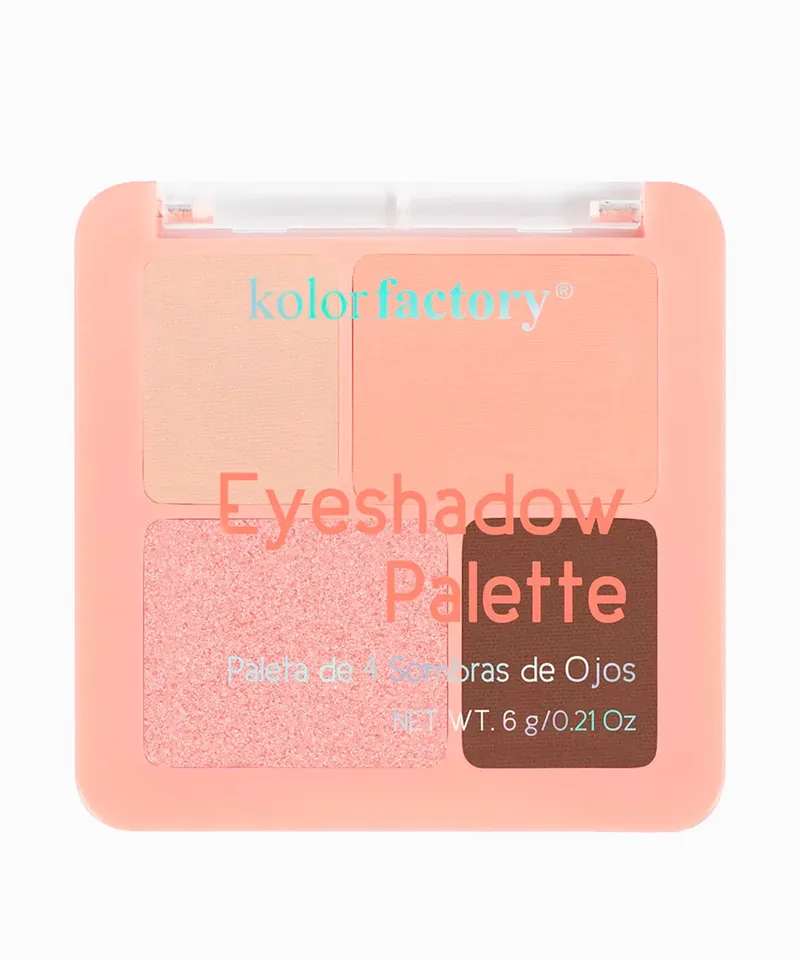 KOLOR FACTORY PALETA SOMBRA X4 TONO3 X 6GR - Producto de belleza y estética en Almacén Sandra