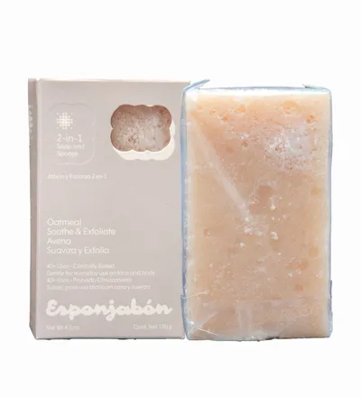 ESPONJABON 2 EN 1 AVENA X 120G - Producto de belleza y estética en Almacén Sandra