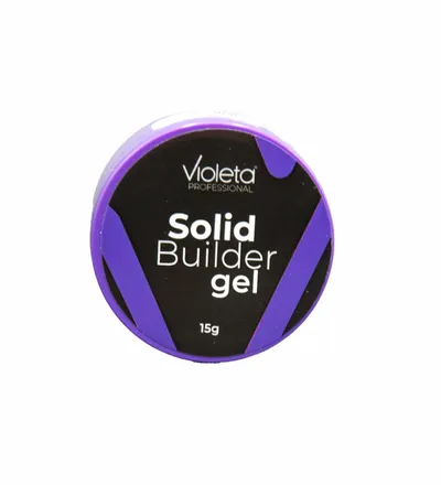 VIOLETA BUILDER GEL SOLID AURORA X 15GR - Producto de belleza y estética en Almacén Sandra