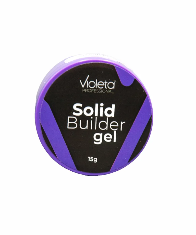 VIOLETA BUILDER GEL SOLID AURORA X 15GR - Producto de belleza y estética en Almacén Sandra