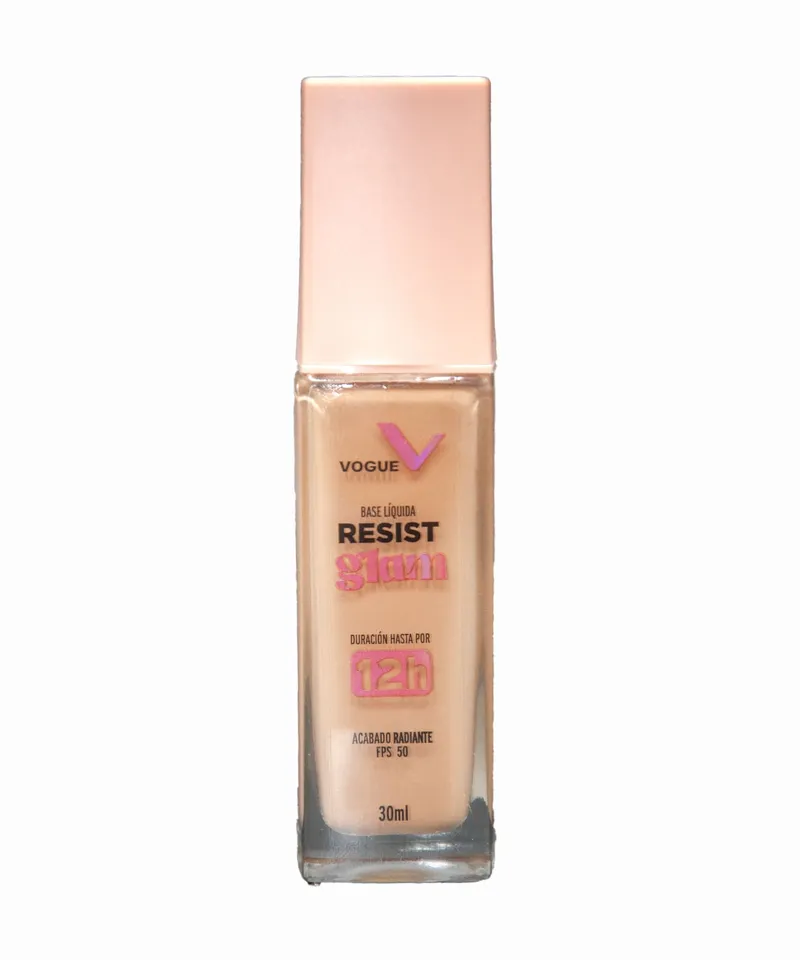 VOGUE BASE LIQUIDA RESIST GLAM TRIGO 210 X 30ML - Producto de belleza y estética en Almacén Sandra