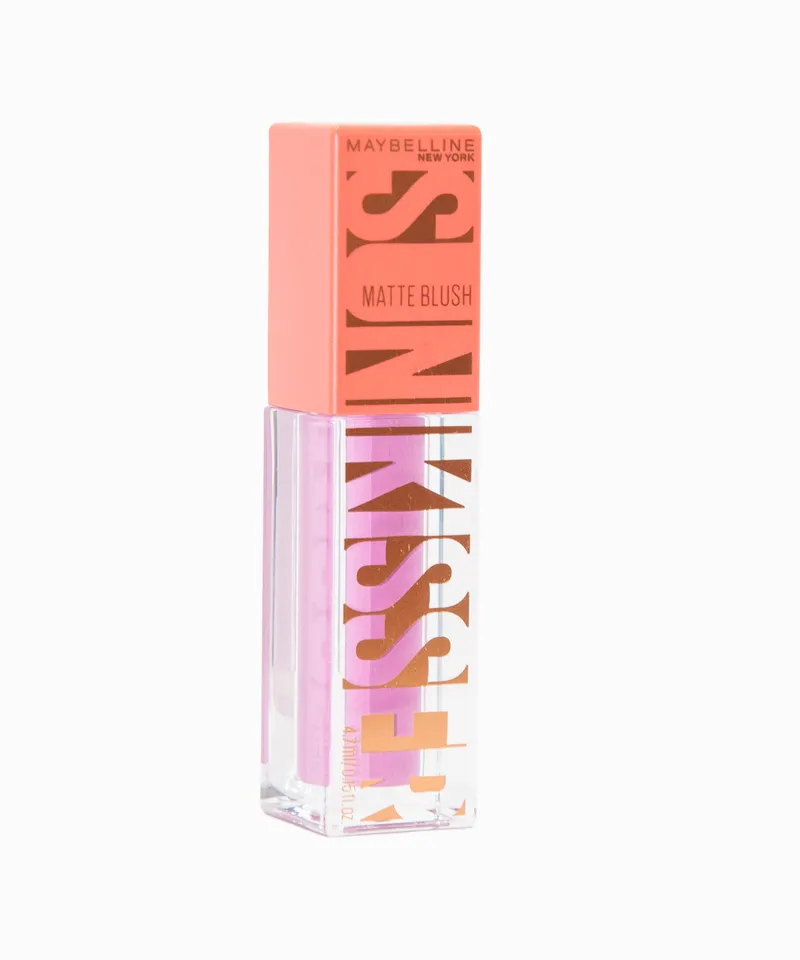 MAYBELLINE RUBOR LIQUIDO MATTE SUNKISSER N.32 LILAC CLOUDS X 4.7ML - Producto de belleza y estética en Almacén Sandra