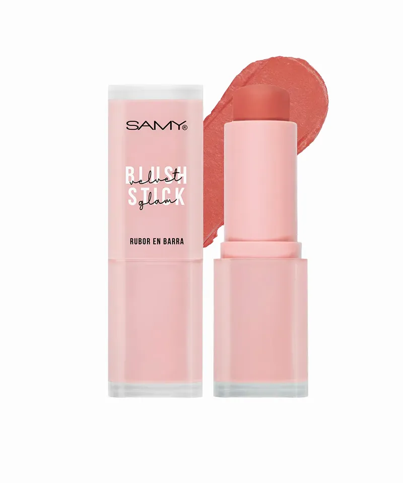 SAMY RUBOR EN BARRA VELVET GLAM N.05 SAVAGE X 8.5GR - Producto de belleza y estética en Almacén Sandra