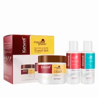 KARSEELL SET VIAJERO MASCARILLA X100+SHAMPOO X 70ML+ACONDICIONADOR X70ML - Miniatura 1