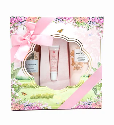 ROSS DLEN ESTUCHE PARIS IN LOVE B.SPLASH X 240+B.LOTION X220+B.LABIAL X10 - Producto de belleza y estética en Almacén Sandra