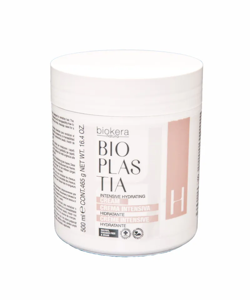 BIOKERA BIOPLASTIA CREMA INTENSIVA HIDRATANTE X 500ML - Producto de belleza y estética en Almacén Sandra
