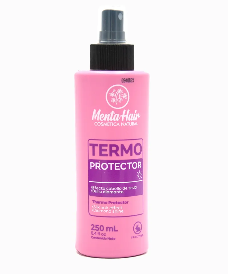 MENTA HAIR TERMOPROTECTOR EFECTO SEDA X 250ML - Producto de belleza y estética en Almacén Sandra