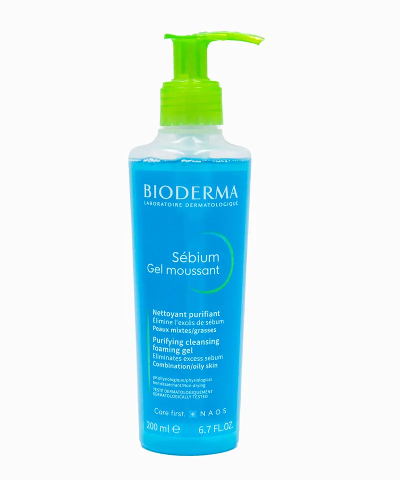 BIODERMA SEBIUM GEL MOUSSANT X 200ML - Producto de belleza y estética en Almacén Sandra