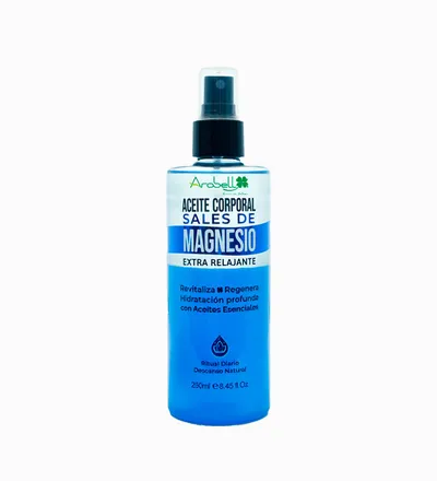 AROBELL ACEITE CORPORAL BIFASICO DE MAGNESIO X 250ML - Producto de belleza y estética en Almacén Sandra