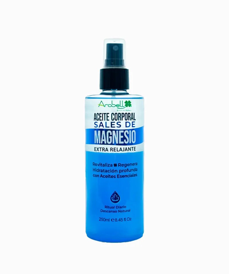 AROBELL ACEITE CORPORAL BIFASICO DE MAGNESIO X 250ML - Producto de belleza y estética en Almacén Sandra