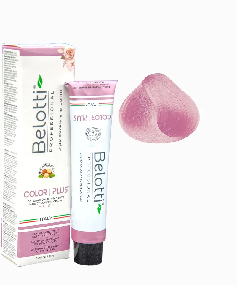 BELOTTI  COLOR PLUS 10.12 ROSA ROSA  X 60ML - Producto de belleza y estética en Almacén Sandra