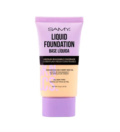 SAMY BASE LIQUID FOUNDATION SKN REF.01 LIGHT - Producto de belleza y estética en Almacén Sandra