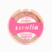 VOGUE ESSENTIAL POLVO COMPACTO ALTA COBERTURA CAPUCCINO X 11G - Miniatura 1