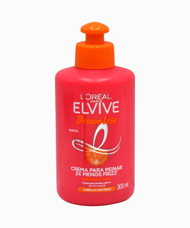 ELVIVE CREMA PARA PEINAR DREAM LISO X 300ML - Producto de belleza y estética en Almacén Sandra