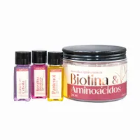 DISTRIGOMEZ AUTENTICA TRIOLOGIA CAPILAR BIOTINA Y AMINOACIDOS MASCARILLA+3 AMP - Miniatura 1