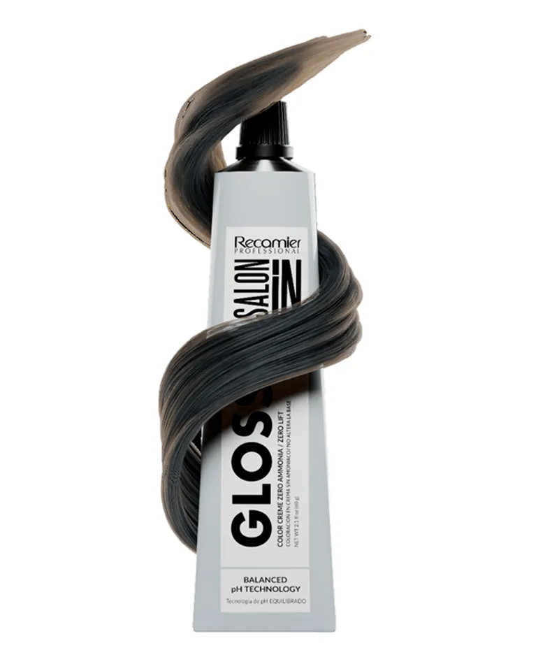 SALOON IN GLOSS TINTE CASTAÑO CLARO CENIZO N.5.1 X 60GR - Producto de belleza y estética en Almacén Sandra