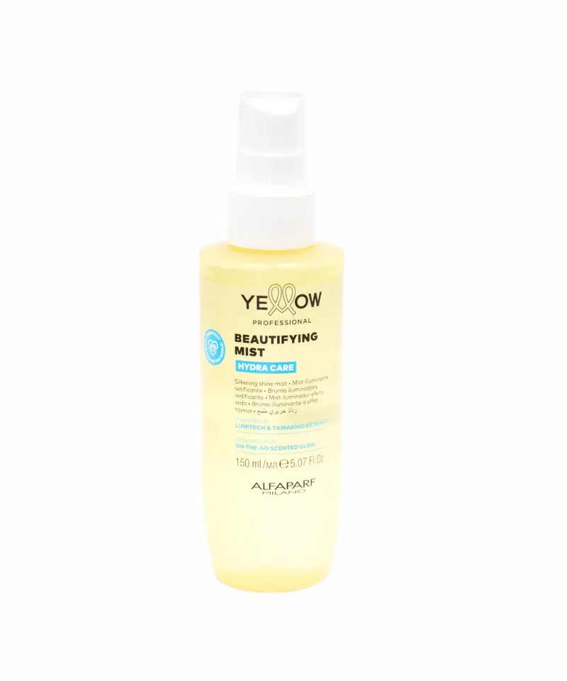 YELLOW BEAUTIFYING MIST HYDRA CARE X 150ML - Producto de belleza y estética en Almacén Sandra