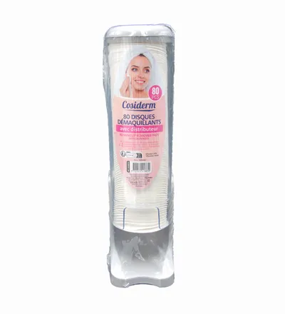 PEICOL POMOS DESMAQUILLANTE X 80 + DISPENSADOR REF: 254-21 - Producto de belleza y estética en Almacén Sandra