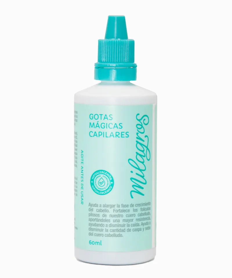 MILAGROS GOTAS MAGICAS CAPILARES X 60ML - Producto de belleza y estética en Almacén Sandra