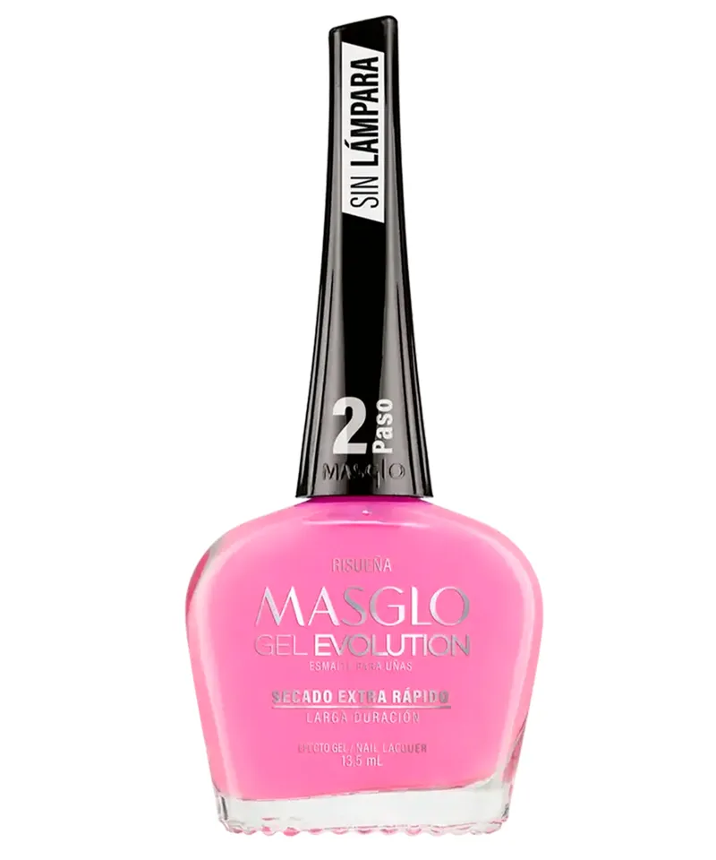 MASGLO ESMALTE GEL EVOLUTION RISUEÑA X 13.5ML - Producto de belleza y estética en Almacén Sandra