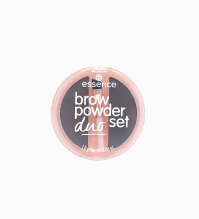 ESSENCE DUO POLVO PARA CEJAS BROW POWDER N.2 MEDIUM X 1.8G - Producto de belleza y estética en Almacén Sandra