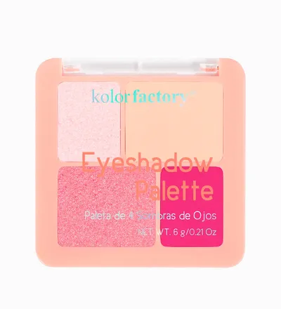 KOLOR FACTORY PALETA SOMBRA X4 TONO4 X 6GR - Producto de belleza y estética en Almacén Sandra