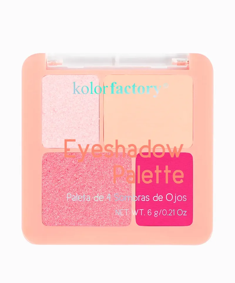 KOLOR FACTORY PALETA SOMBRA X4 TONO4 X 6GR - Producto de belleza y estética en Almacén Sandra