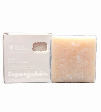 ESPONJABON 2 EN 1 AVENA MINI X 60G - Producto de belleza y estética en Almacén Sandra
