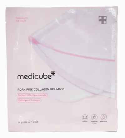 MEDICUBE MASCARILLA PDRN PINK COLLAGEN GEL MASK X 28GR - Producto de belleza y estética en Almacén Sandra