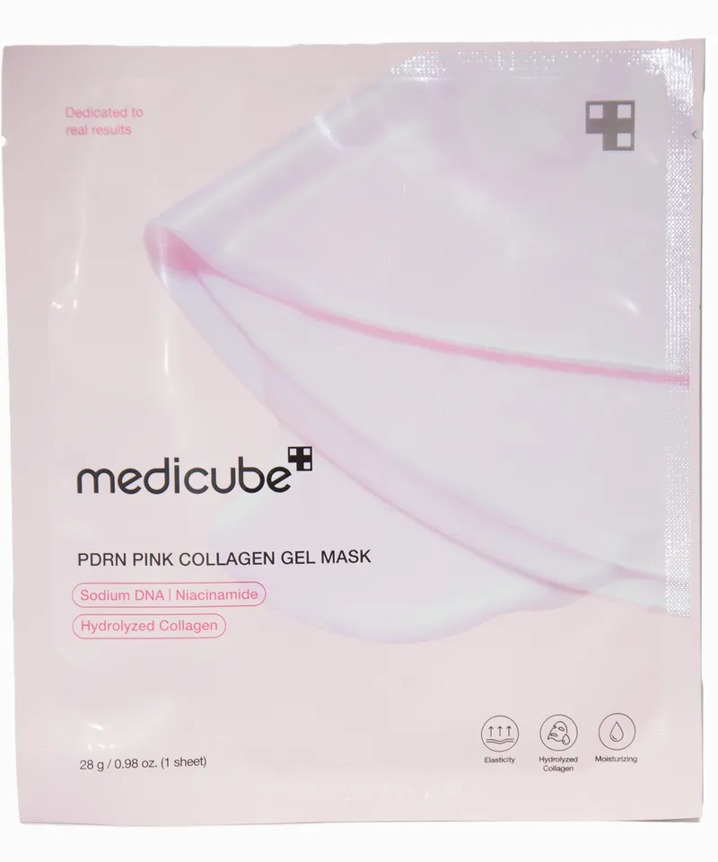 MEDICUBE MASCARILLA PDRN PINK COLLAGEN GEL MASK X 28GR - Producto de belleza y estética en Almacén Sandra